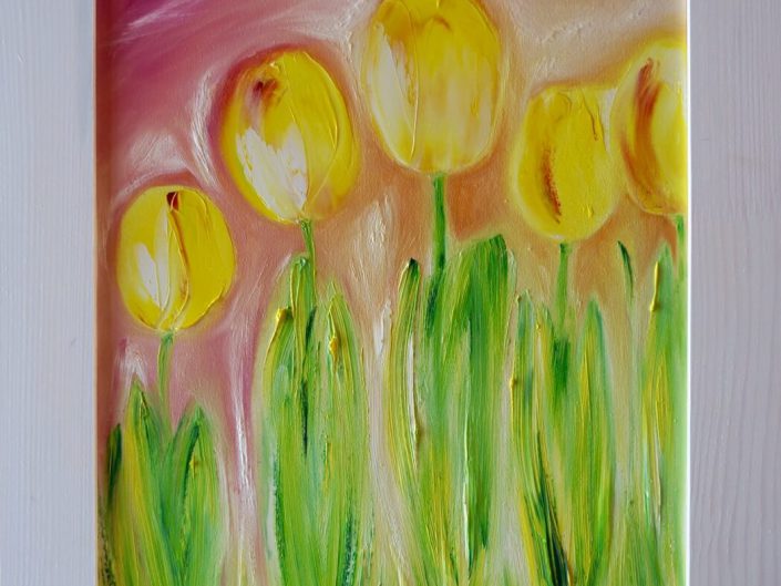Sunny tulips
